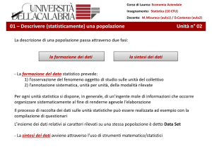 Unità 02 - UnicalStat