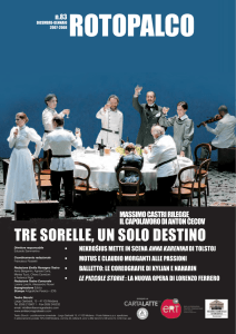 trE SorEllE, UN Solo DEStINo - Emilia Romagna Teatro Fondazione