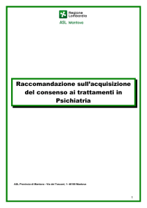 IL CONSENSO IN PSICHIATRIA: