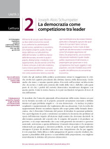 La democrazia come competizione tra leader