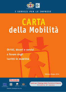 Carta mobilità - Provincia di Genova