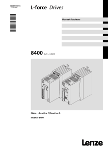 Manuale hardware E84AVBxE__8400 BaseLine CD 0.25