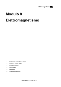 Modulo 8 Elettromagnetismo