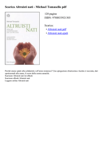 Altruisti nati - WordPress.com