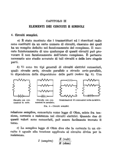 Elementi dei circuiti e simboli