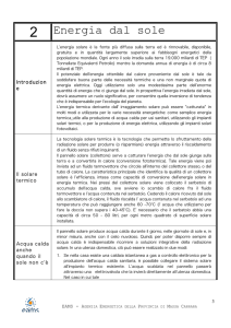 2 Energia dal sole