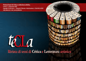 Rivista di temi di Critica e Letteratura artistica