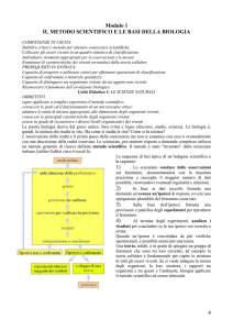 Dispensa di Biologia 2009-10: modulo 1 - Digilander