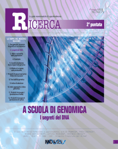 2 - I segreti del DNA (pdf - 798 kb)