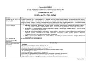 programmazione 1^D MATEMATICA