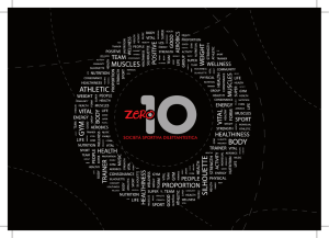 Brochure Zero10 - Zero10Fitness Palestra PadovaZero10Fitness