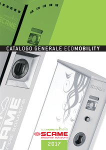 CATALOGO GENERALE ECOMOBILITY 2017