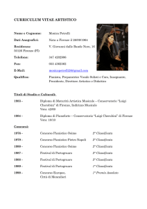 CURRICULUM VITAE ARTISTICO