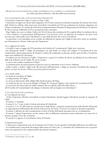 Il Secondo e il Terzo Concilio di Costantinopoli