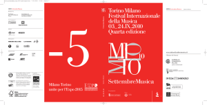 MITO 2010 Programma Completo