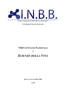 VII_Convegno_UdR - Istituto Nazionale Biostrutture e Biosistemi