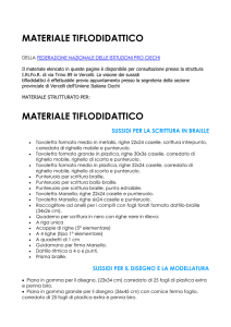 materiale tiflodidattico