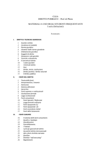 Materiali di diritto pubblico - Benvenuti nel regno di moloch