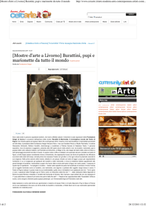 [Mostre d`arte a Livorno] Burattini, pupi e marionette da tutto il mondo