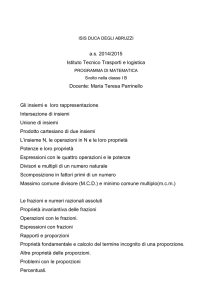a.s. 2014/2015 Istituto Tecnico Trasporti e logistica Docente: Maria