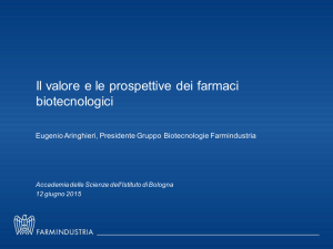 Diapositiva 1 - Società Italiana di Farmacologia