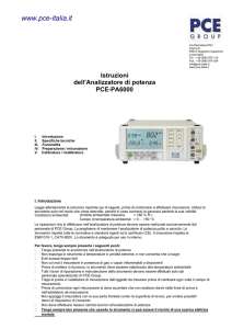 analizzatore monofase