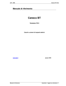 Installazione di Caneco BT