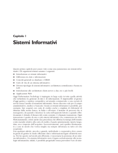 Sistemi Informativi