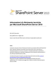 SharePoint Server 2010 - Microsoft Center
