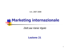 Marketing internazionale