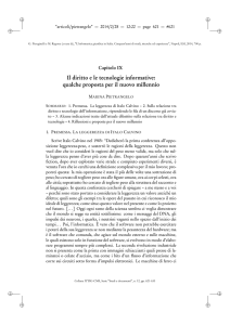 Collana ITTIG-CNR, n. 12 - Parte IV, Cap. IX, Pietrangelo