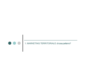 Marketing turistico e territoriale