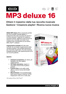 MAGIX MP3 deluxe 16 è lo strumento perfetto per la tua raccolta