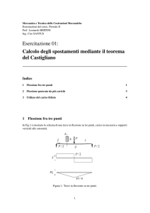 Esercitazione di MTCM. Parte II, Eserc.1