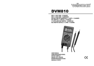 Dvm810 GB-NL-FR-ES-D-IT