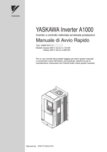 YASKAWA Inverter A1000 - Yaskawa Europe GmbH