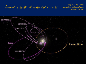 La sfera celeste e l`orientamento