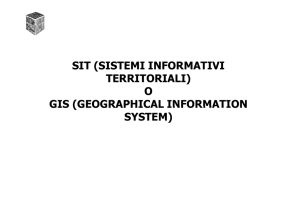 sistemi informativi territoriali