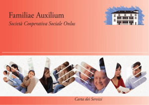 Carta dei servizi - Consultorio Diocesano Brescia
