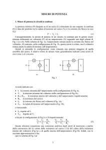 Misure di potenza in bf