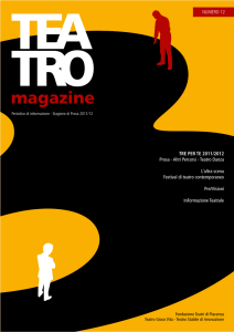 Teatro Magazine 12 - Teatro Gioco Vita