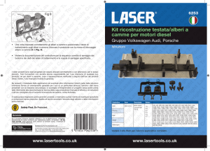 Kit ricostruzione testata/alberi a camme per motori diesel