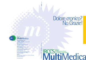 IRCCS Dolore cronico - Dott Francesco Ballardin