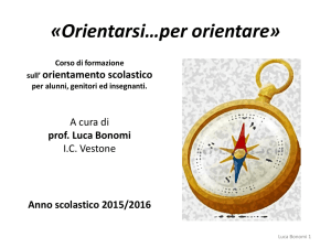 Diapositiva 1 - Istituto Comprensivo Statale di Vestone