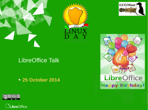 LibreOffice Presentation Template (Community)