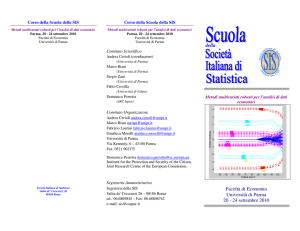 della Facoltà di Economia Università di Parma 20
