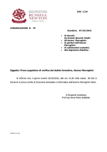 Prova suppletiva verifica del debito formativo - RUSSELL