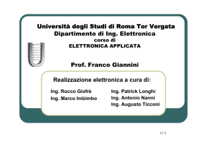 + + + - - - v - Università degli Studi di Roma "Tor Vergata"