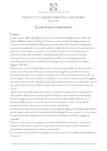 “La mia, la tua, la nostra storia”