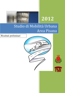 Studio di Mobilità Urbana Area Pisana